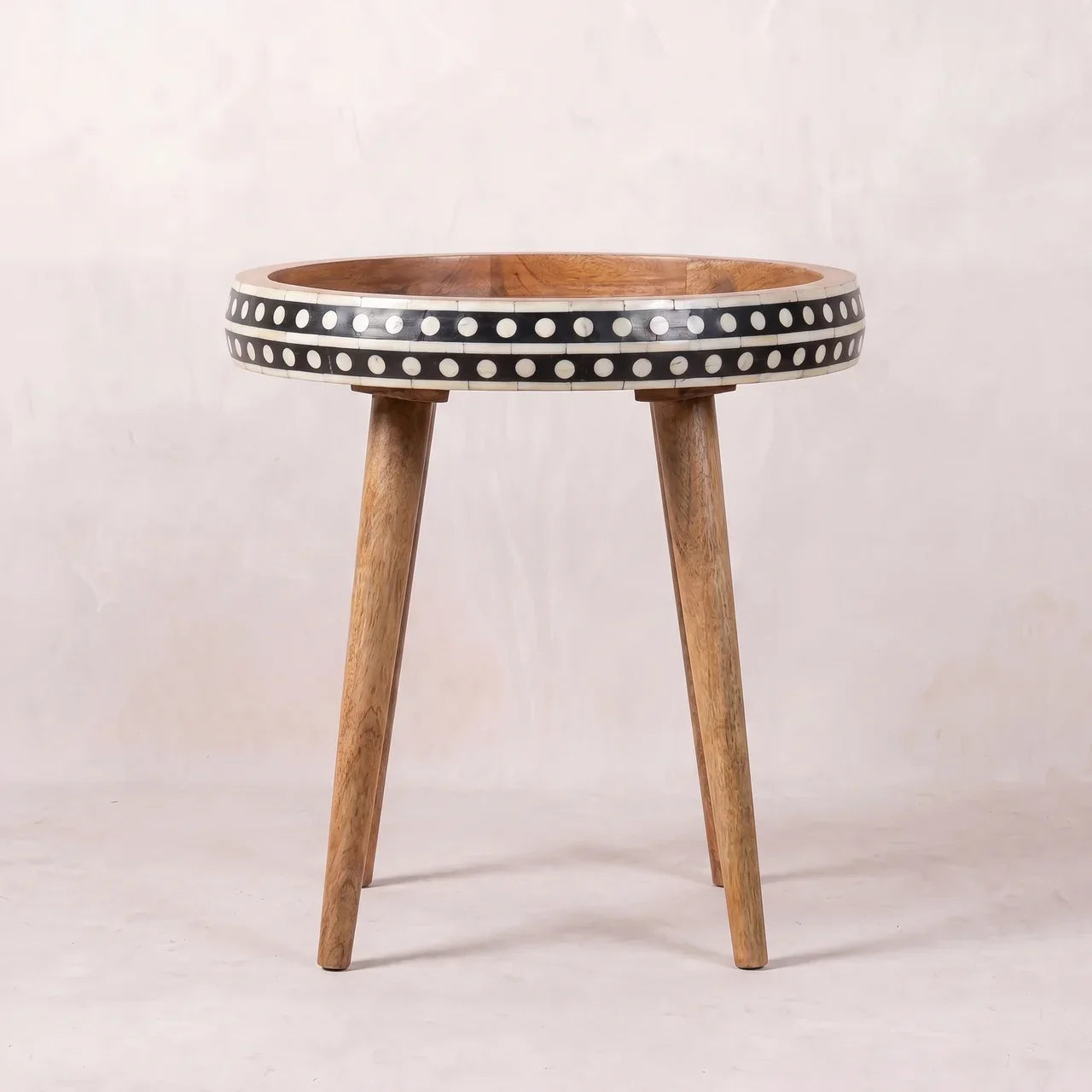Small Dotted End Table