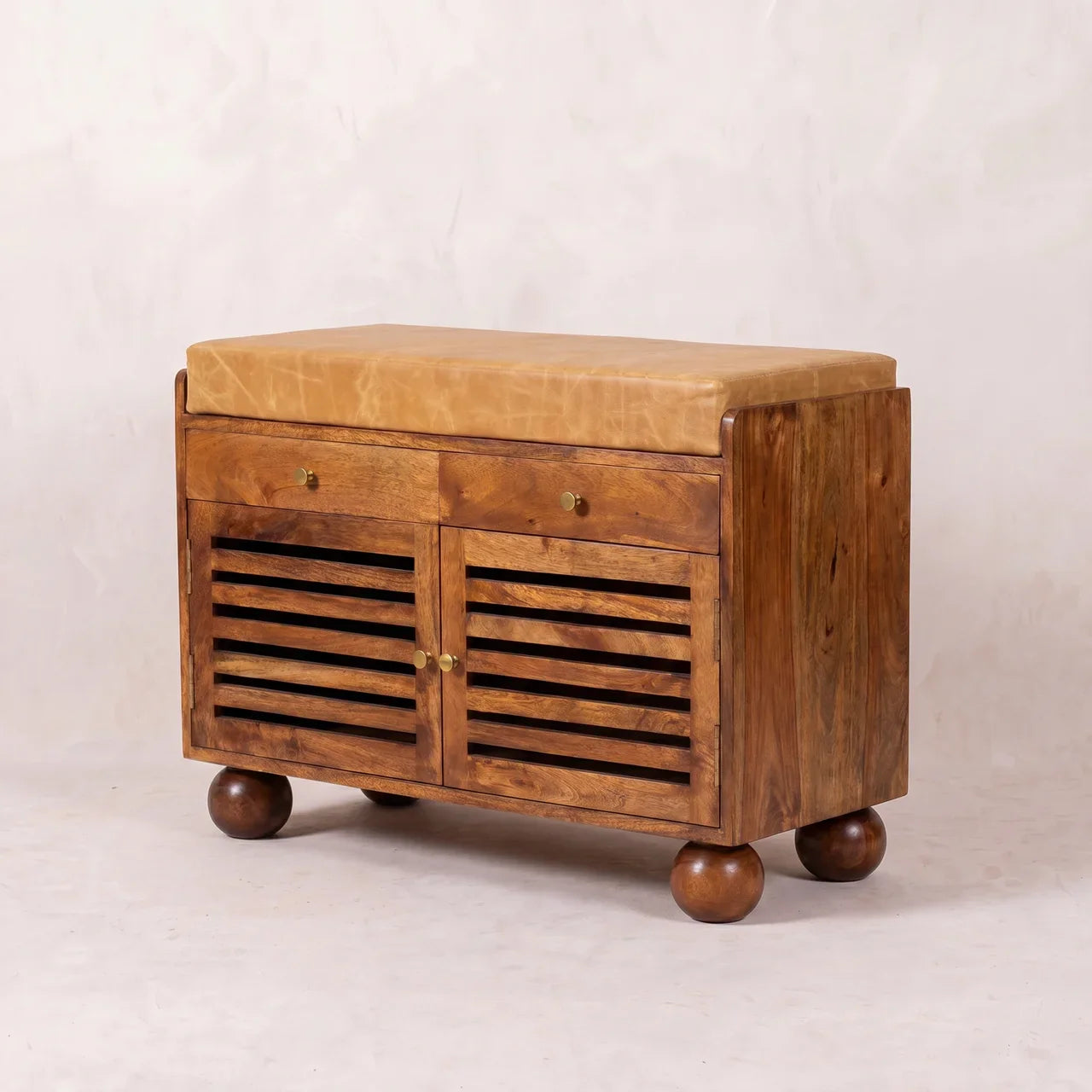Bola Shoe Storage Bench