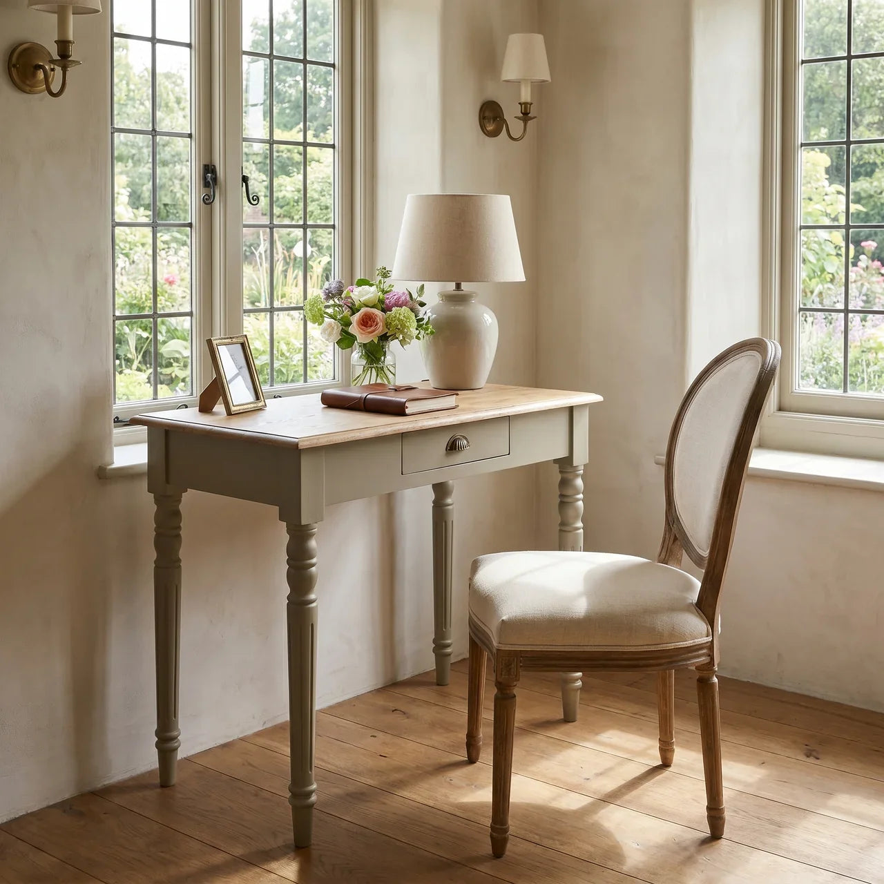Hand Painted Writing Desk