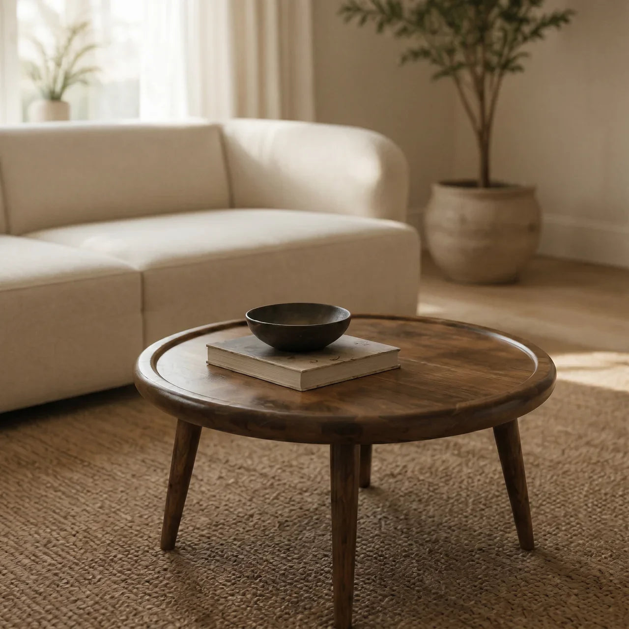 Chestnut Plate Coffee Table