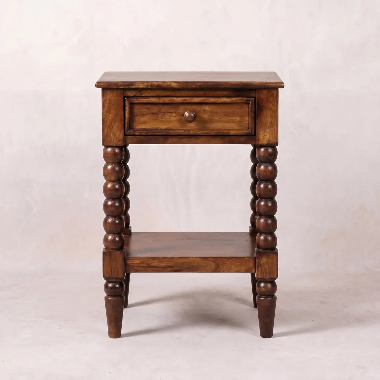 Spindle One Drawer Side Table