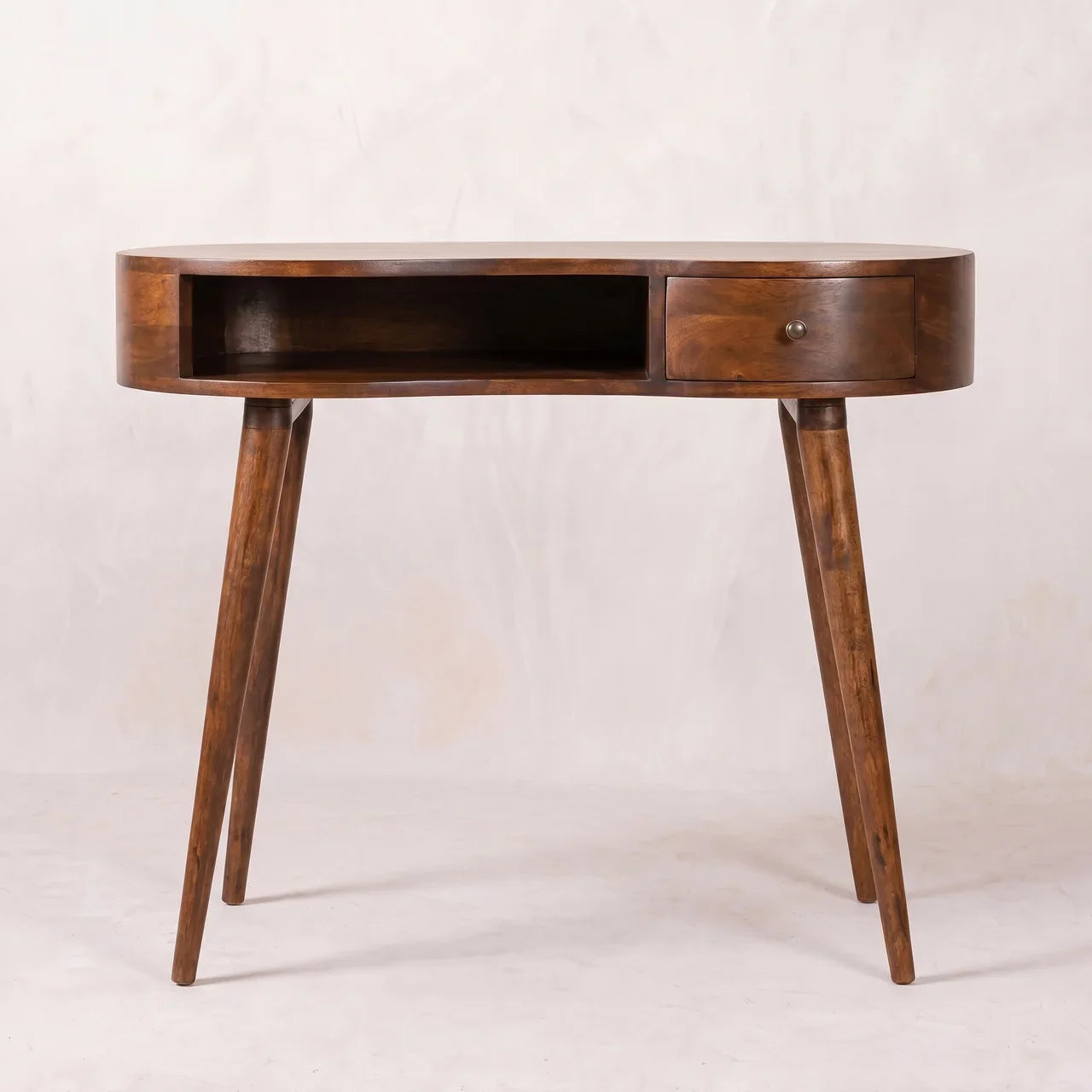 Chestnut Rounded Writing Desk