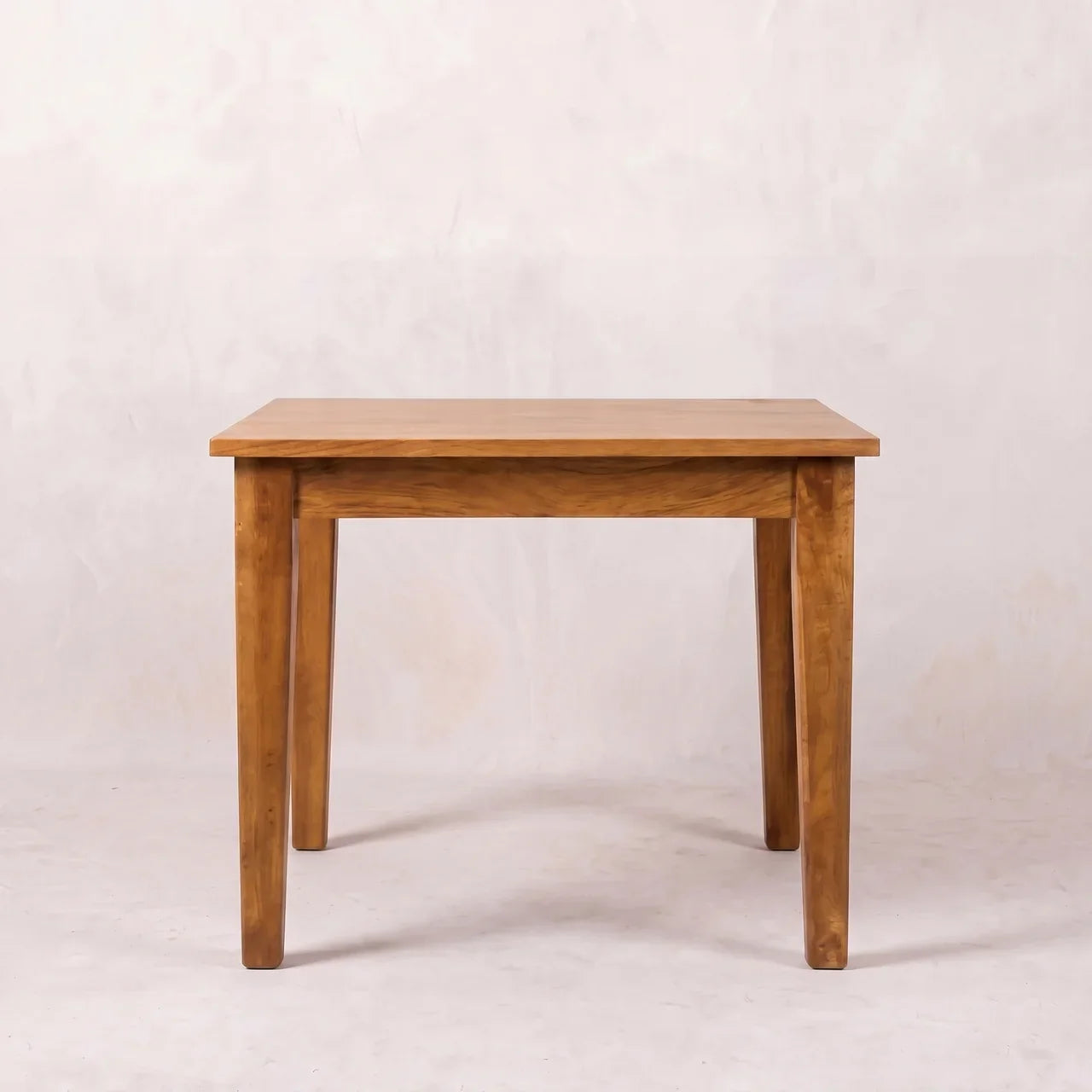 Golden Teak Solid Wood Dining Table