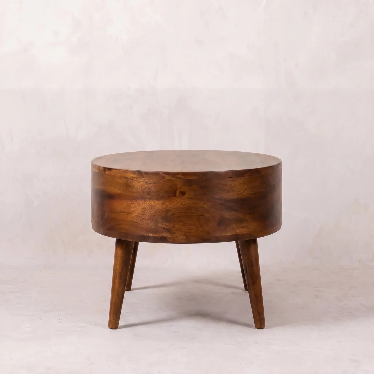 Mini Chestnut Rounded Coffee Table