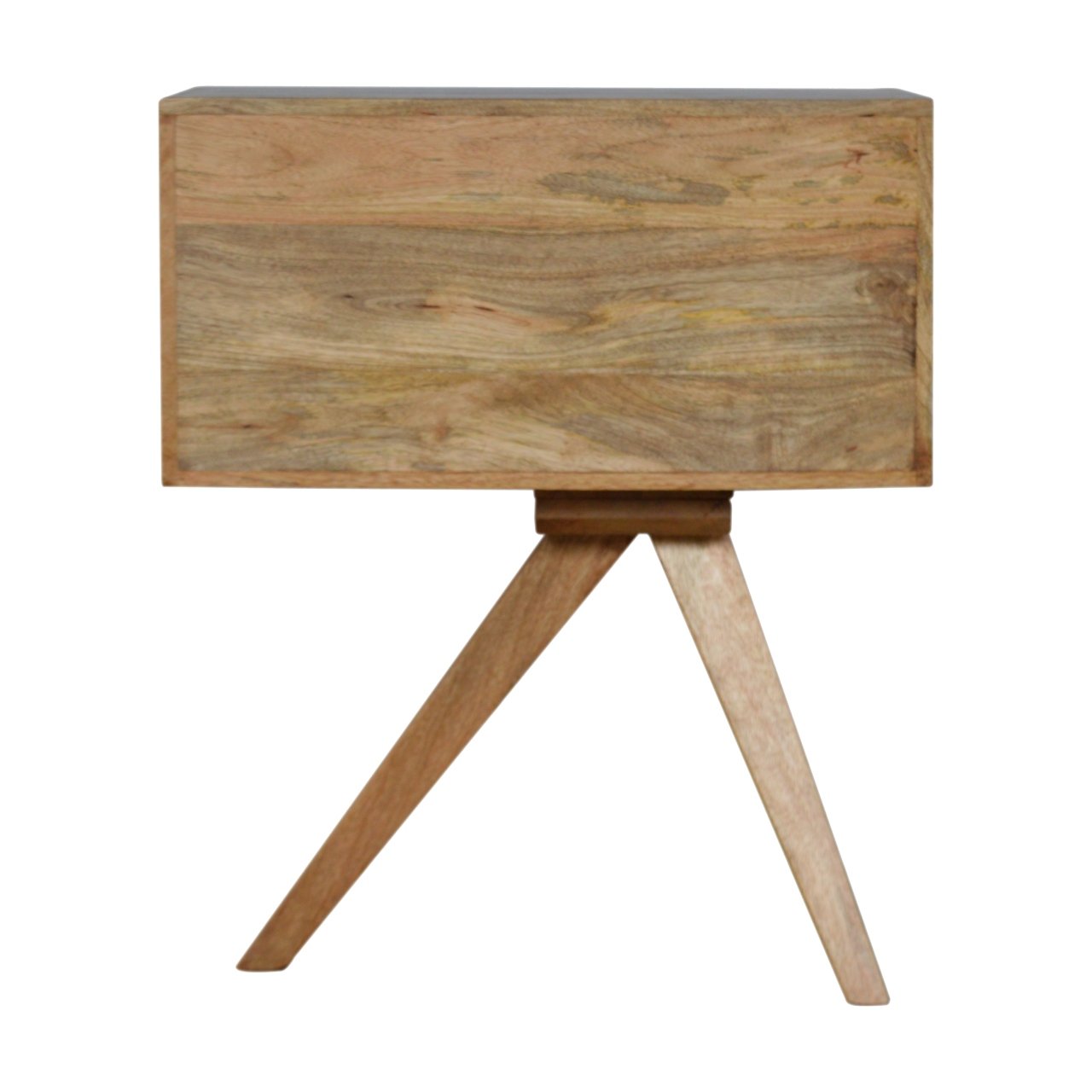 Solid Wood Tripod Nightstand