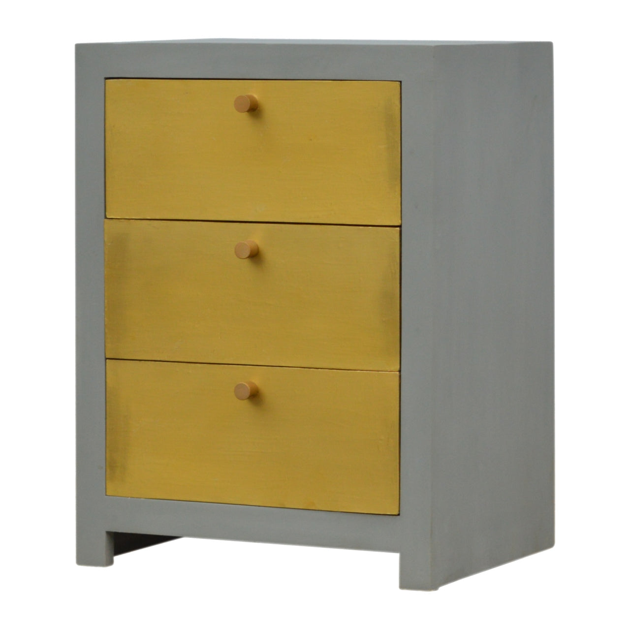 Gold x Cement Nightstand