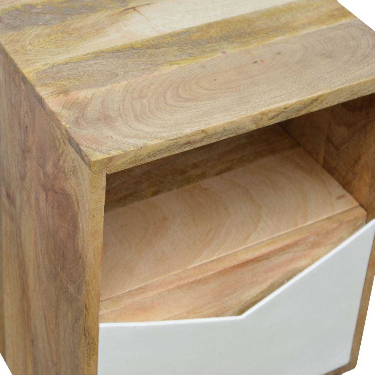 White Envelope Nightstand
