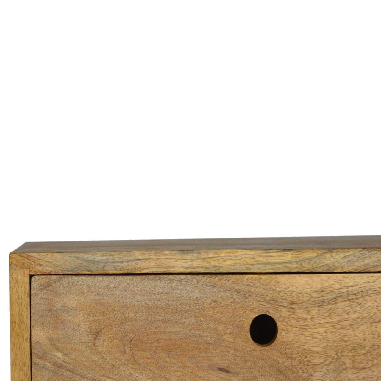 Oak-ish Wall Mounted Nightstand