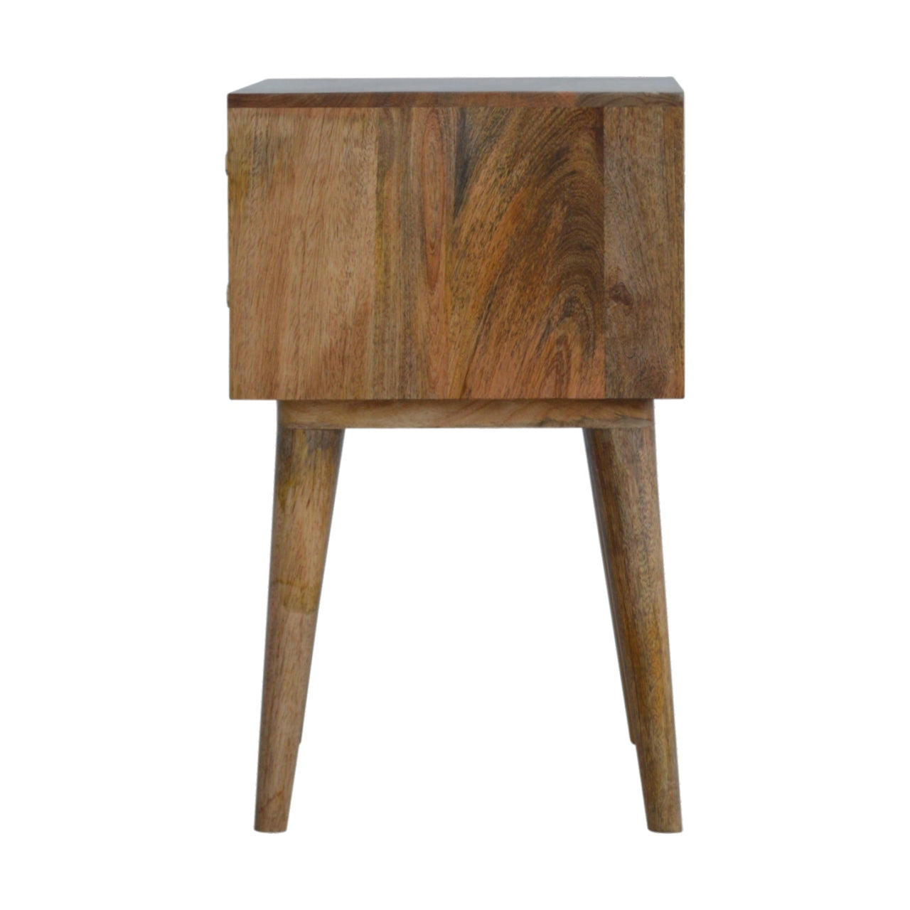 Diamond Carve 2 Drawer Nightstand