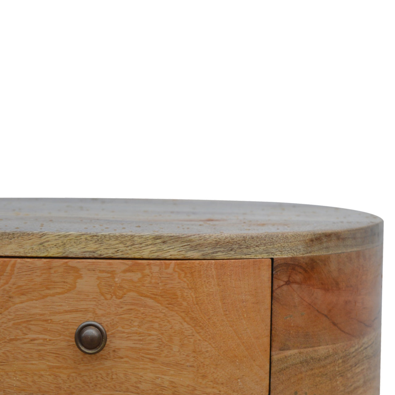 Rounded nightstand Table