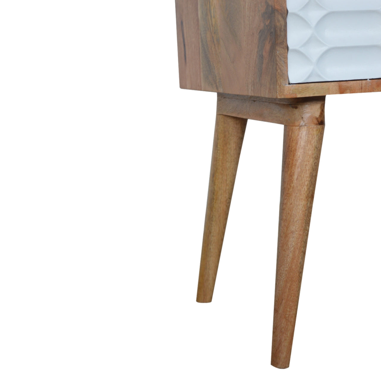 Capsule Carved Nightstand