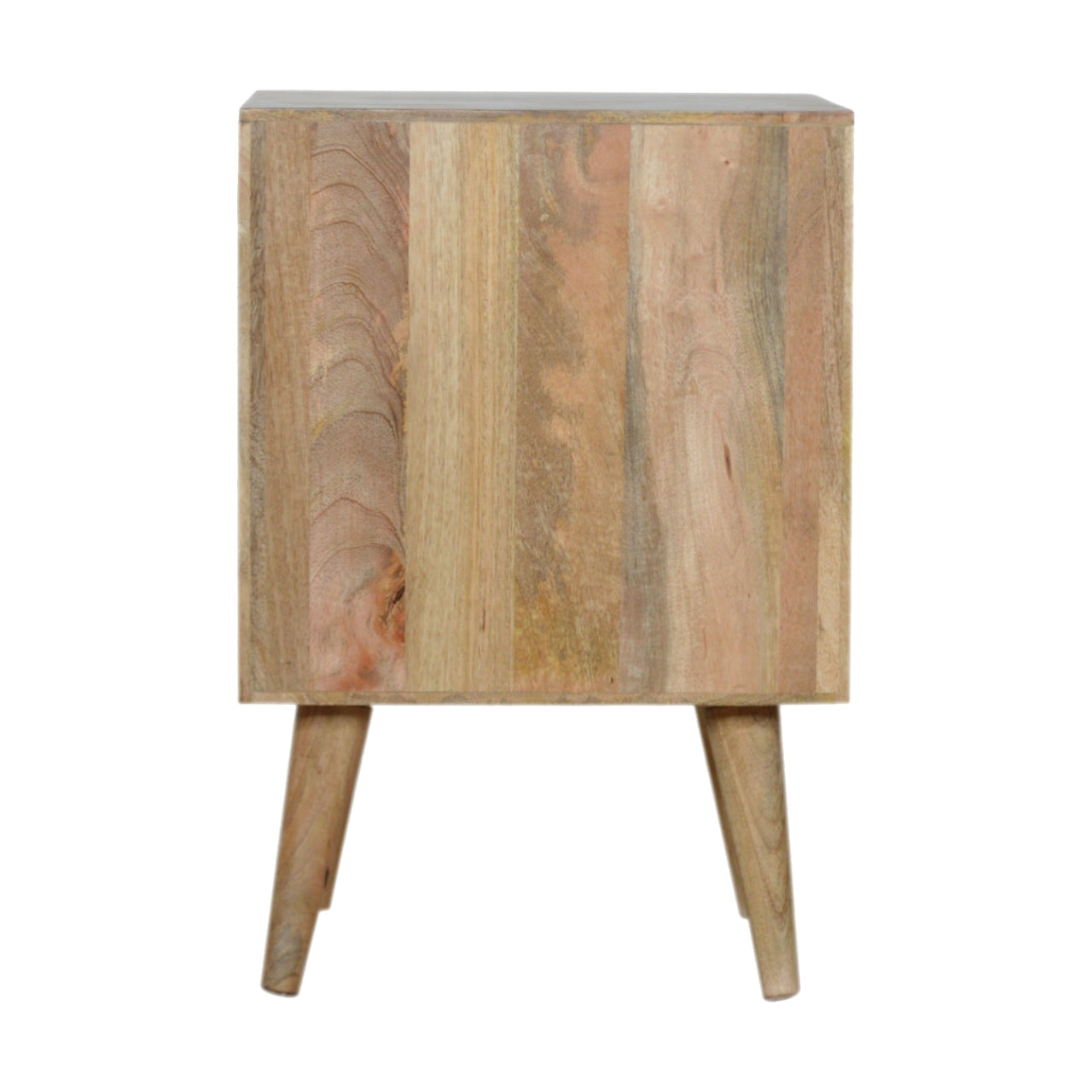 Daisy Carved 1 Door Nightstand