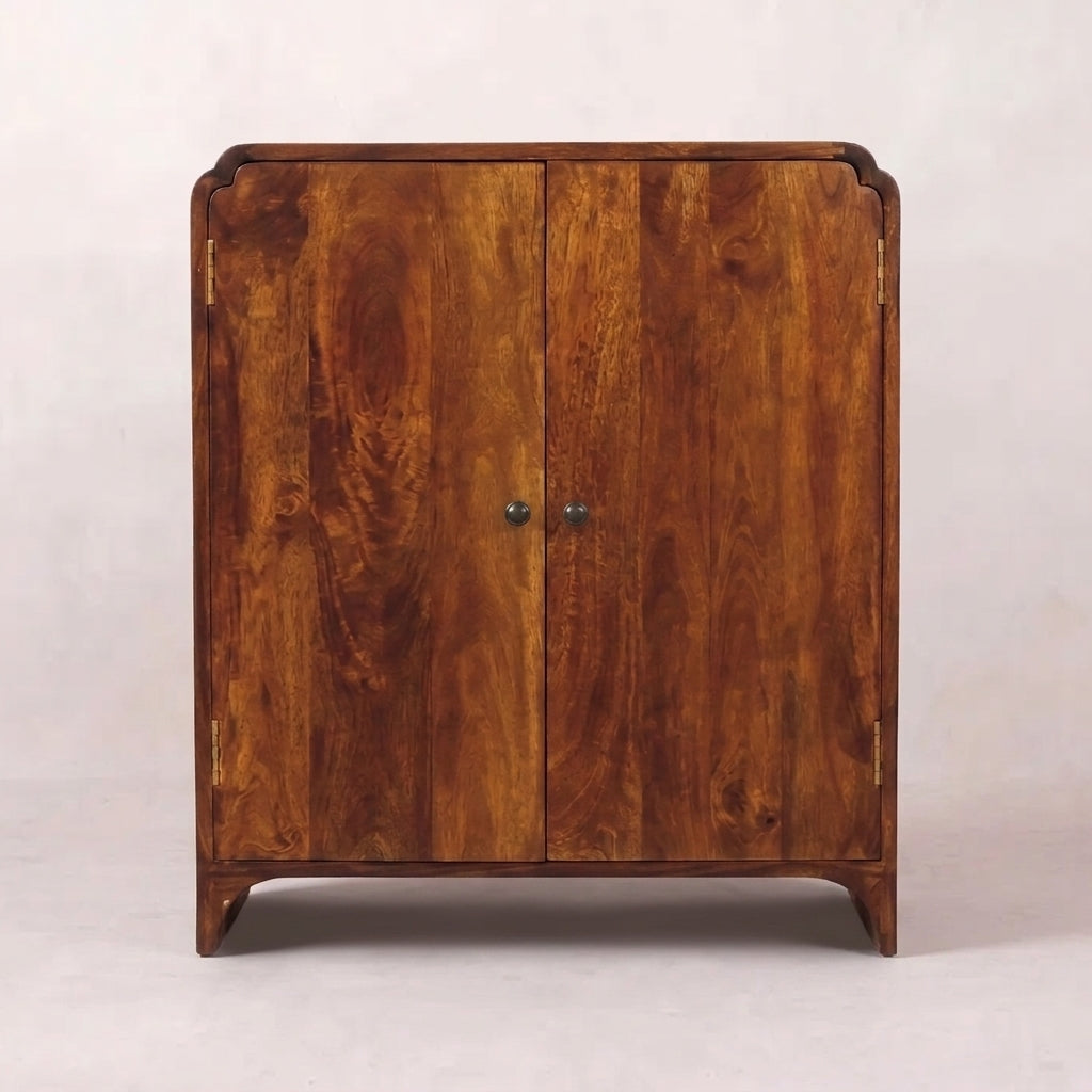 Solid Wood Chestnut Cabinet