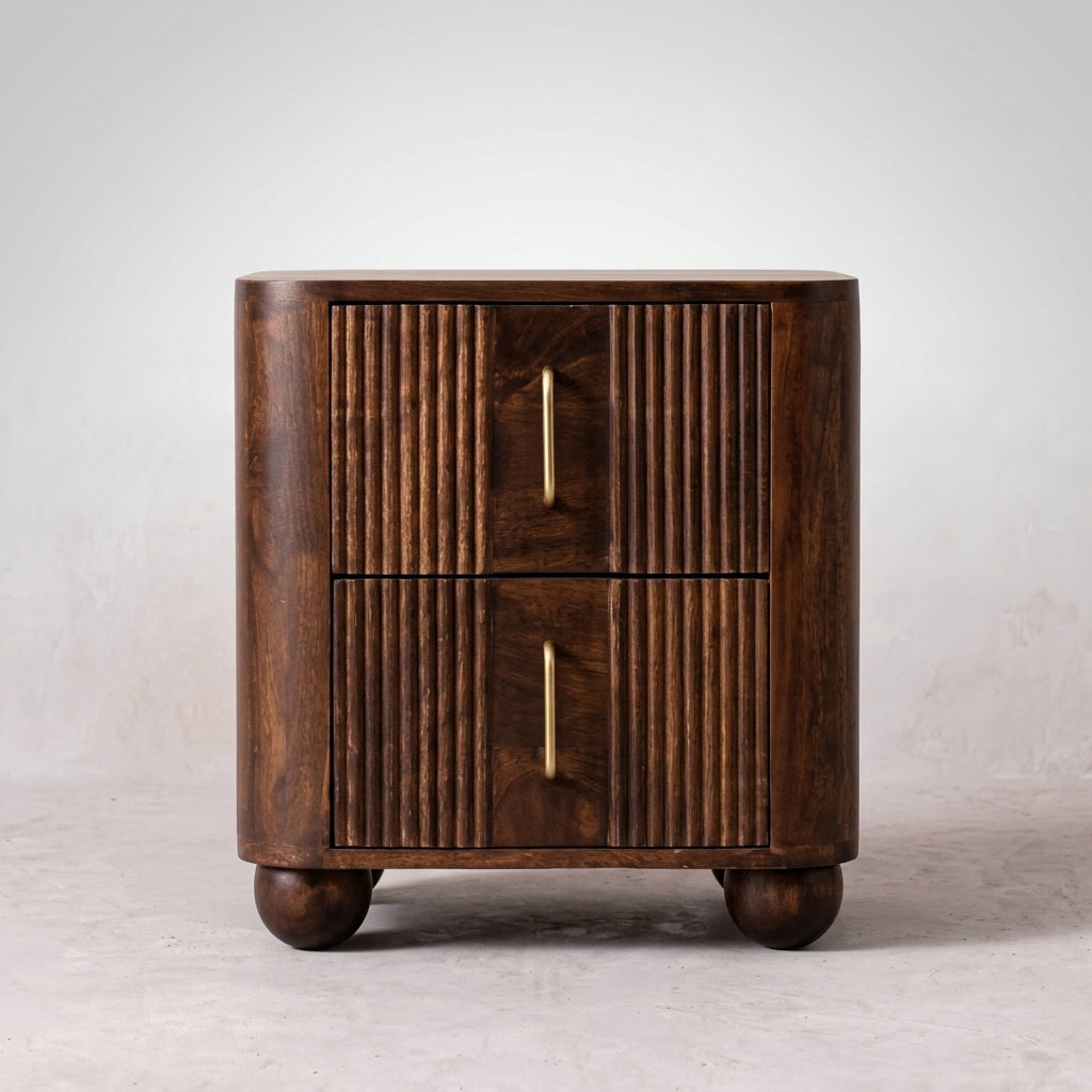Marlowe Fluted Nightstand