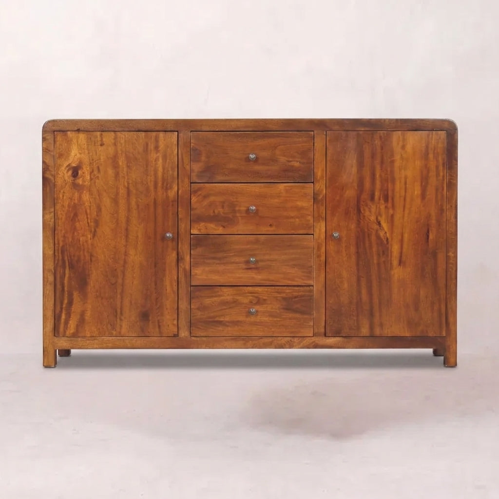 Solid Wood Chestnut Sideboard
