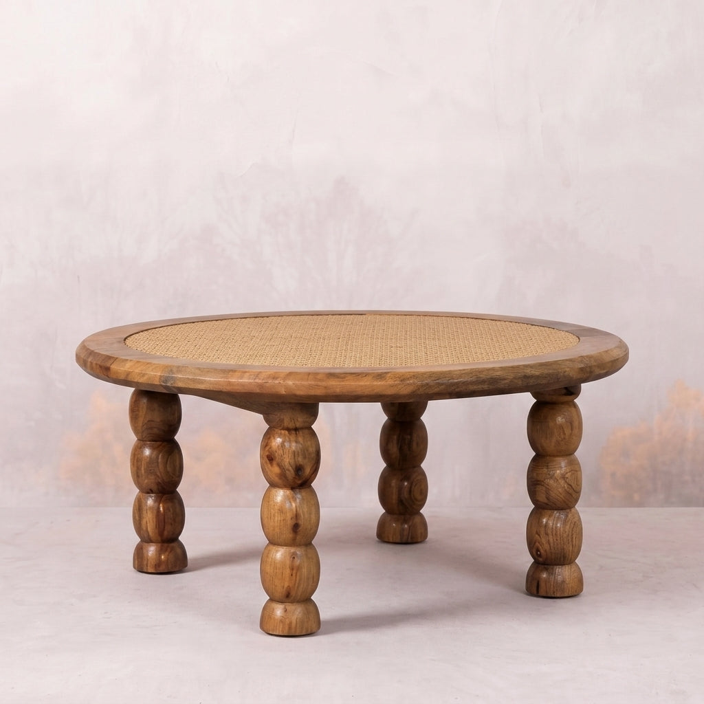 Spindle Rattan Coffee Table