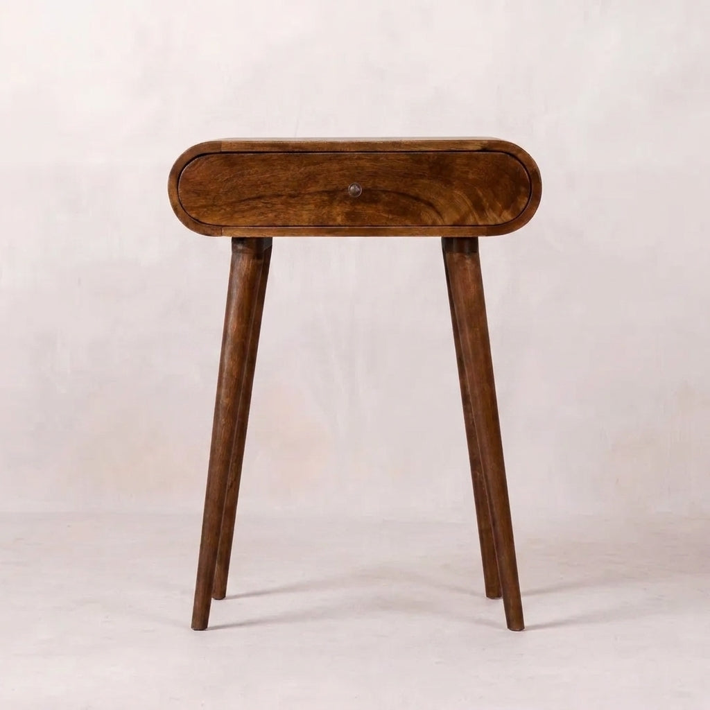 Chestnut Solid Wood Nordic Mini Console