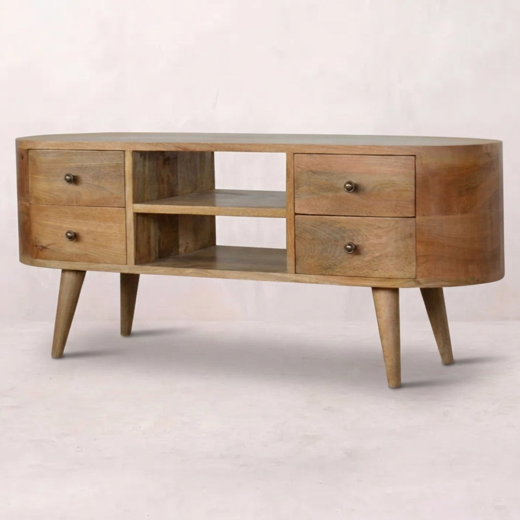 Rounded Entertainment Unit