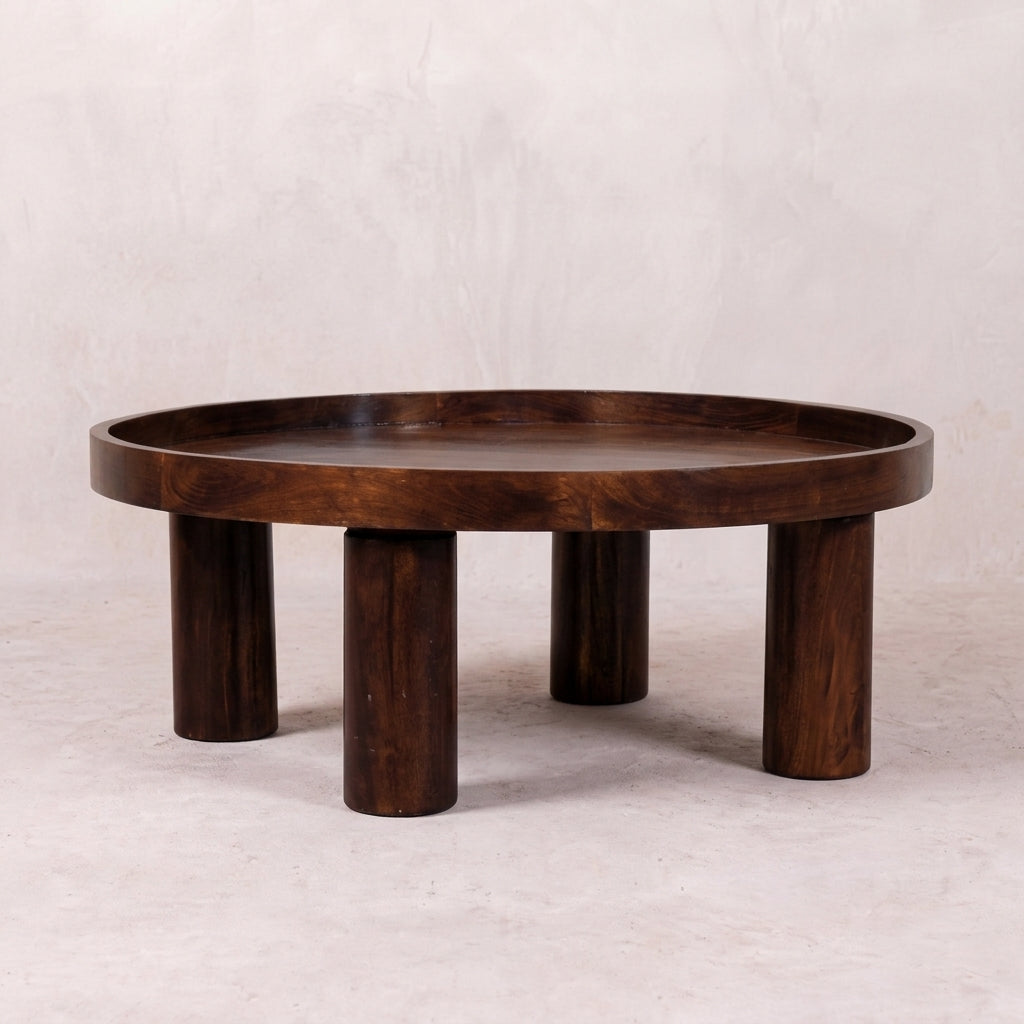 Crescent Chestnut Coffee Table