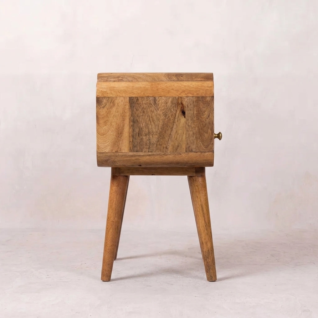 Solid Wood Oak-ish Nightstand