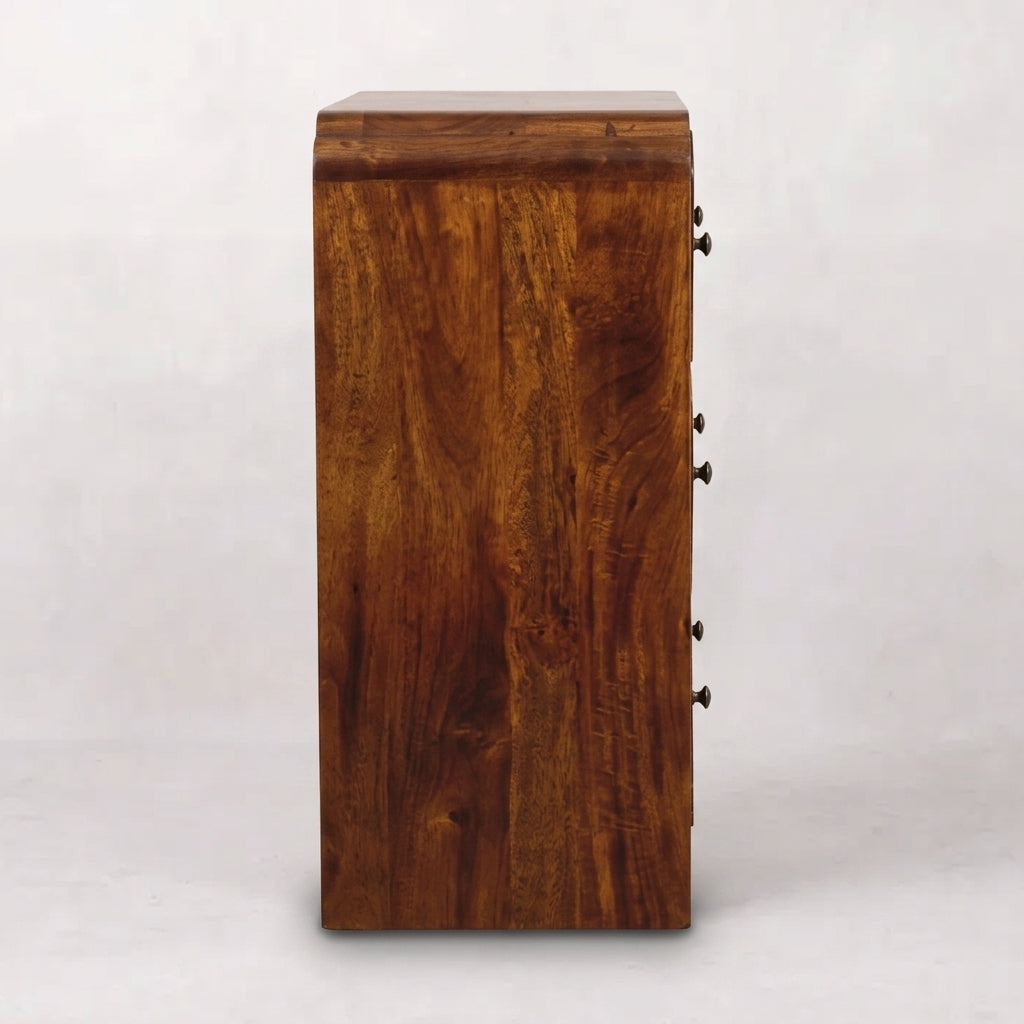 Solid Wood Chestnut 3 Drawer Chest