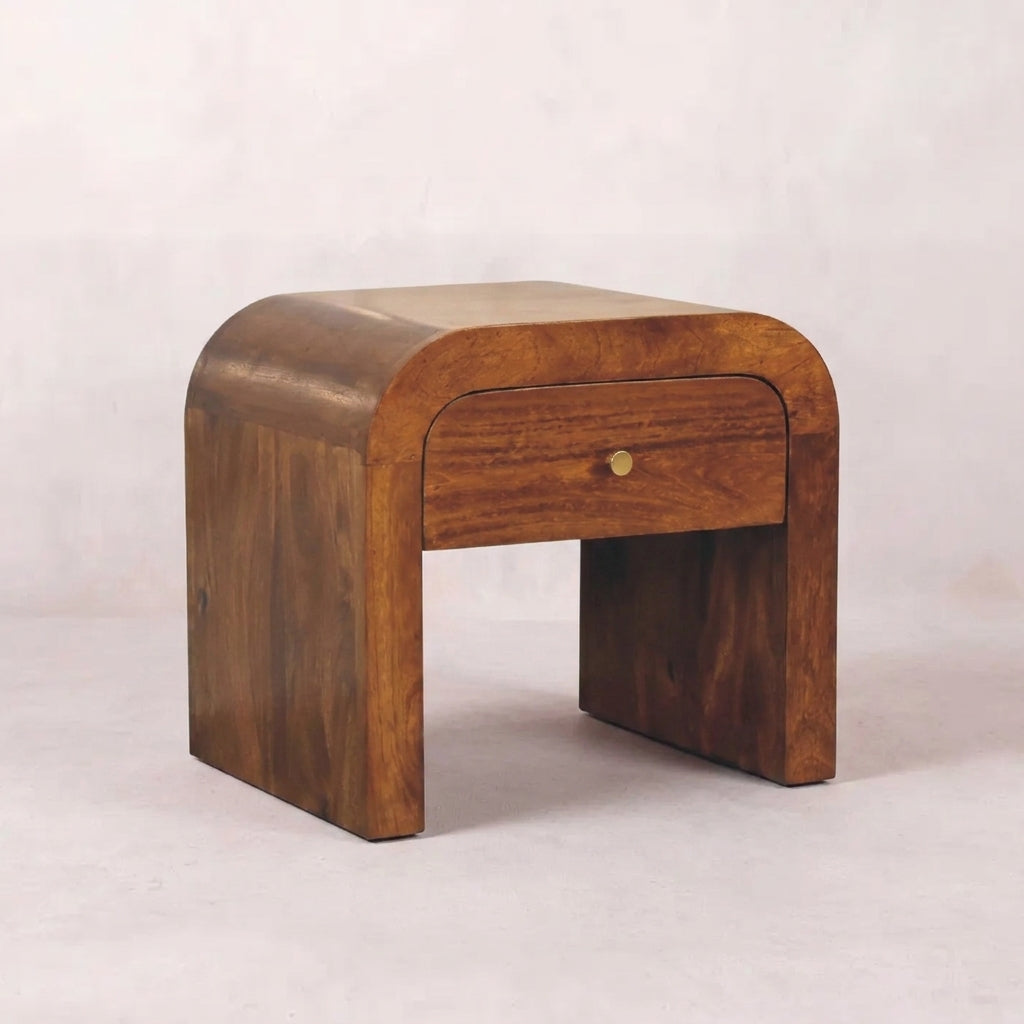 Solid Wood Chestnut nightstand