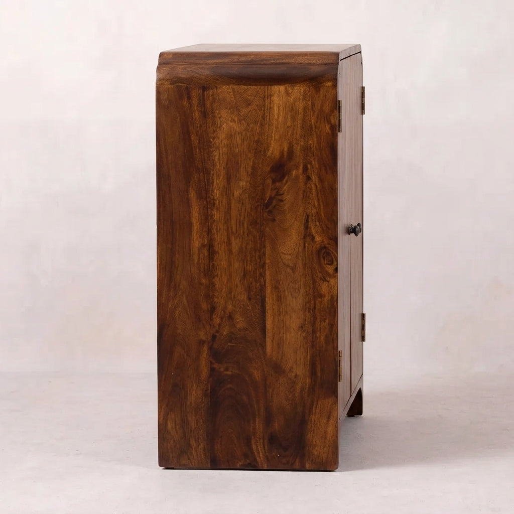 Solid Wood Chestnut Cabinet