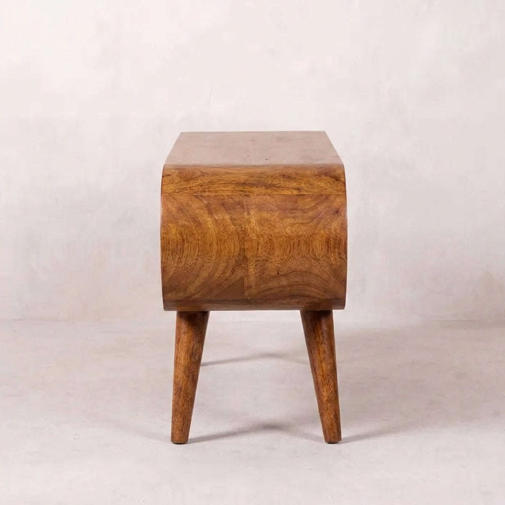 Amaya Nordic Style Honey Caramel Coffee Table