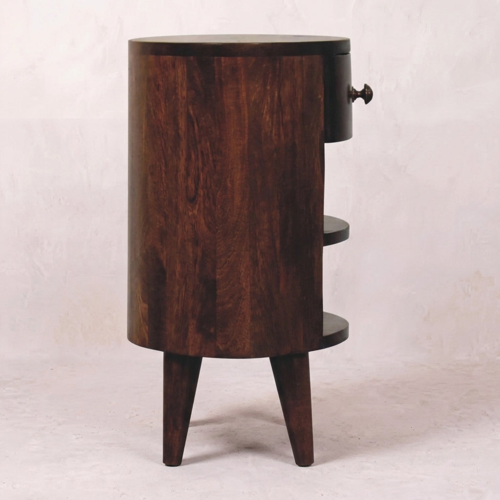 Cortez California Walnut Bedside