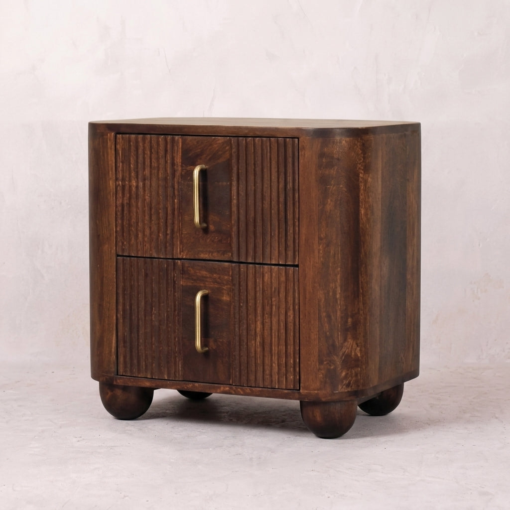 Marlowe Fluted Nightstand