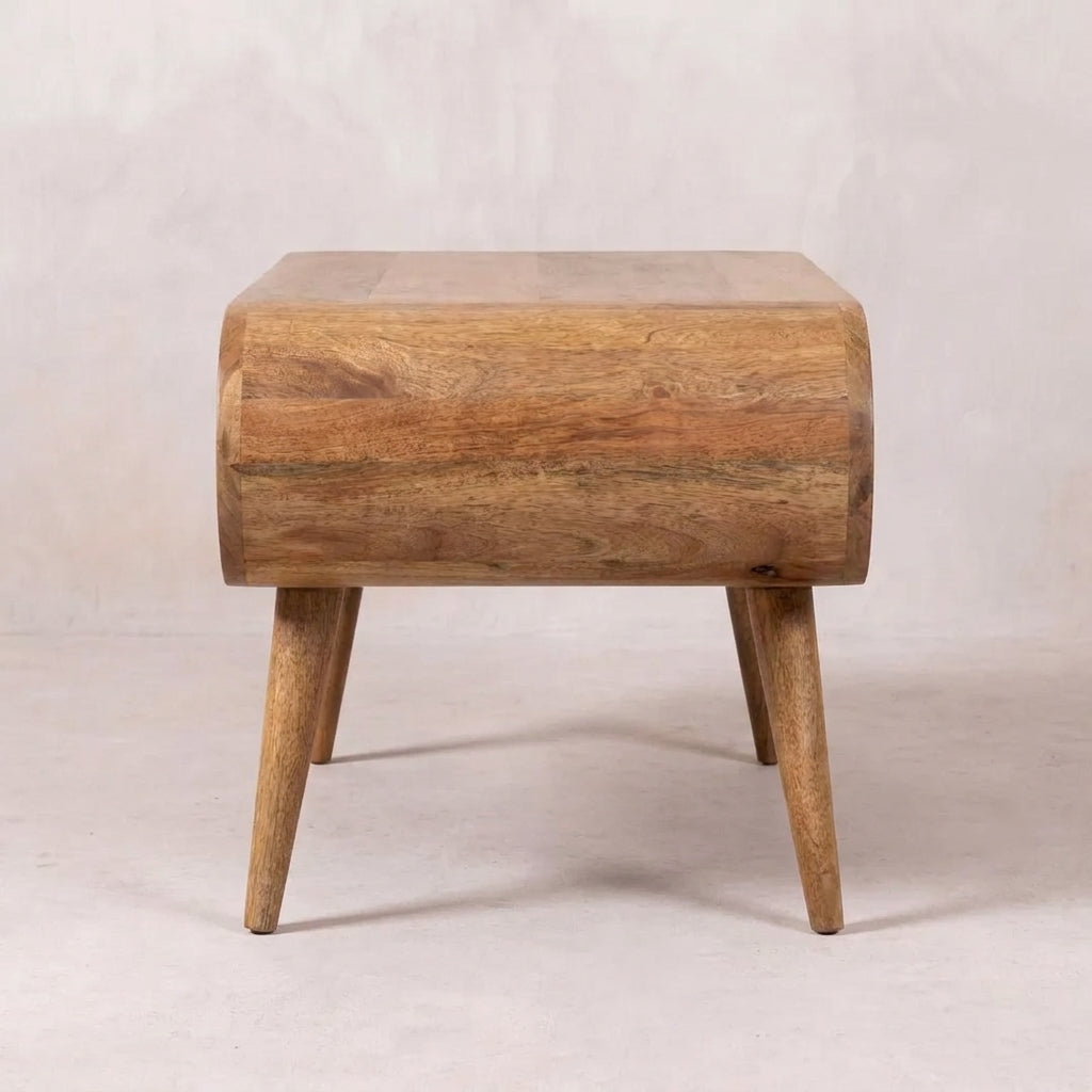 Oak-Ish Solid Wood Nordic Coffee Table