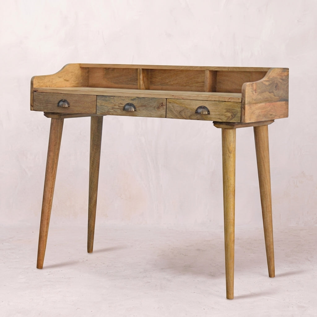 Gallery Back Shell Writing Desk