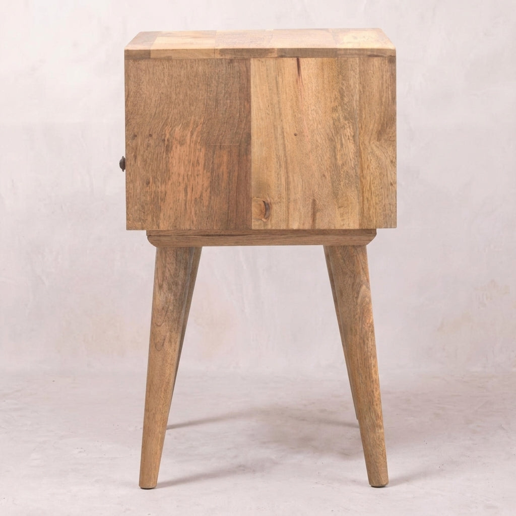 Modern Nightstand with Open Slot