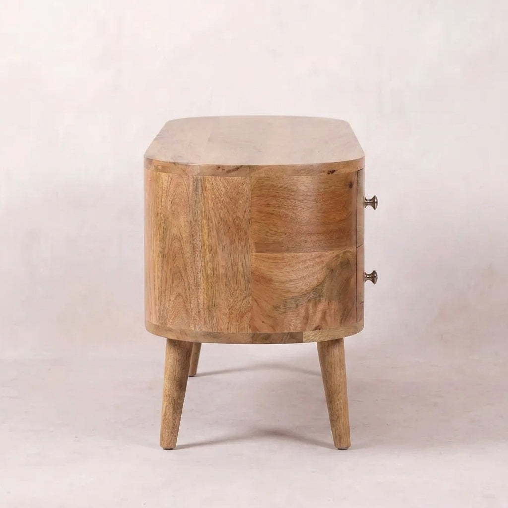 Rounded Entertainment Unit