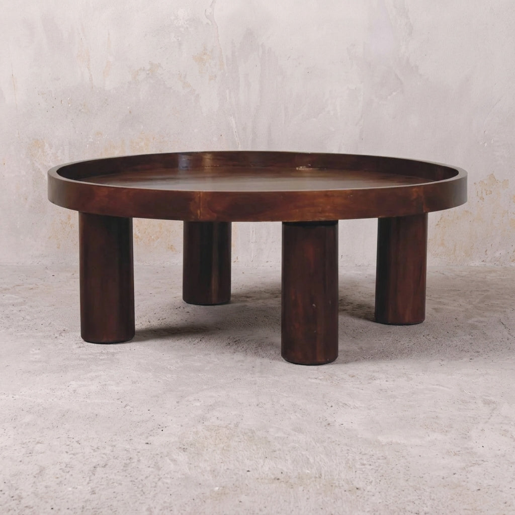 Crescent Chestnut Coffee Table