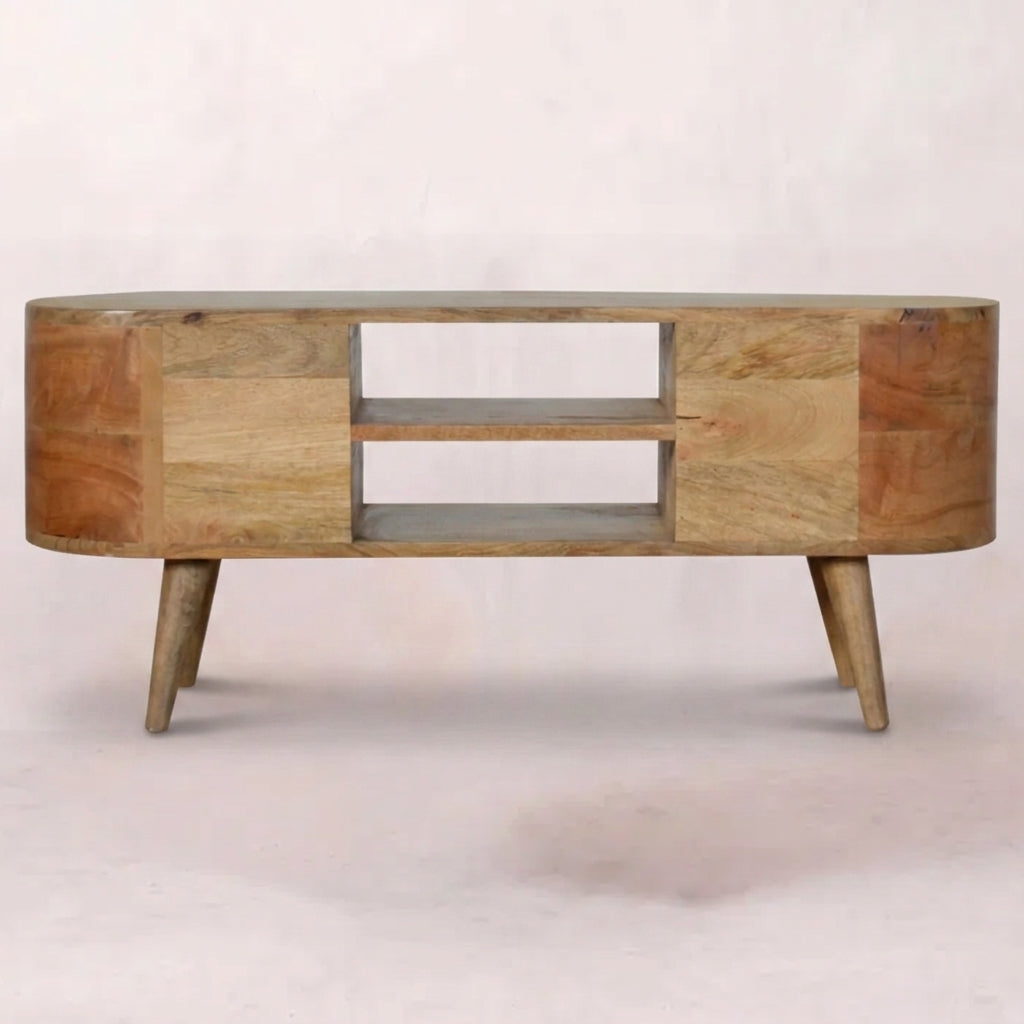 Rounded Entertainment Unit