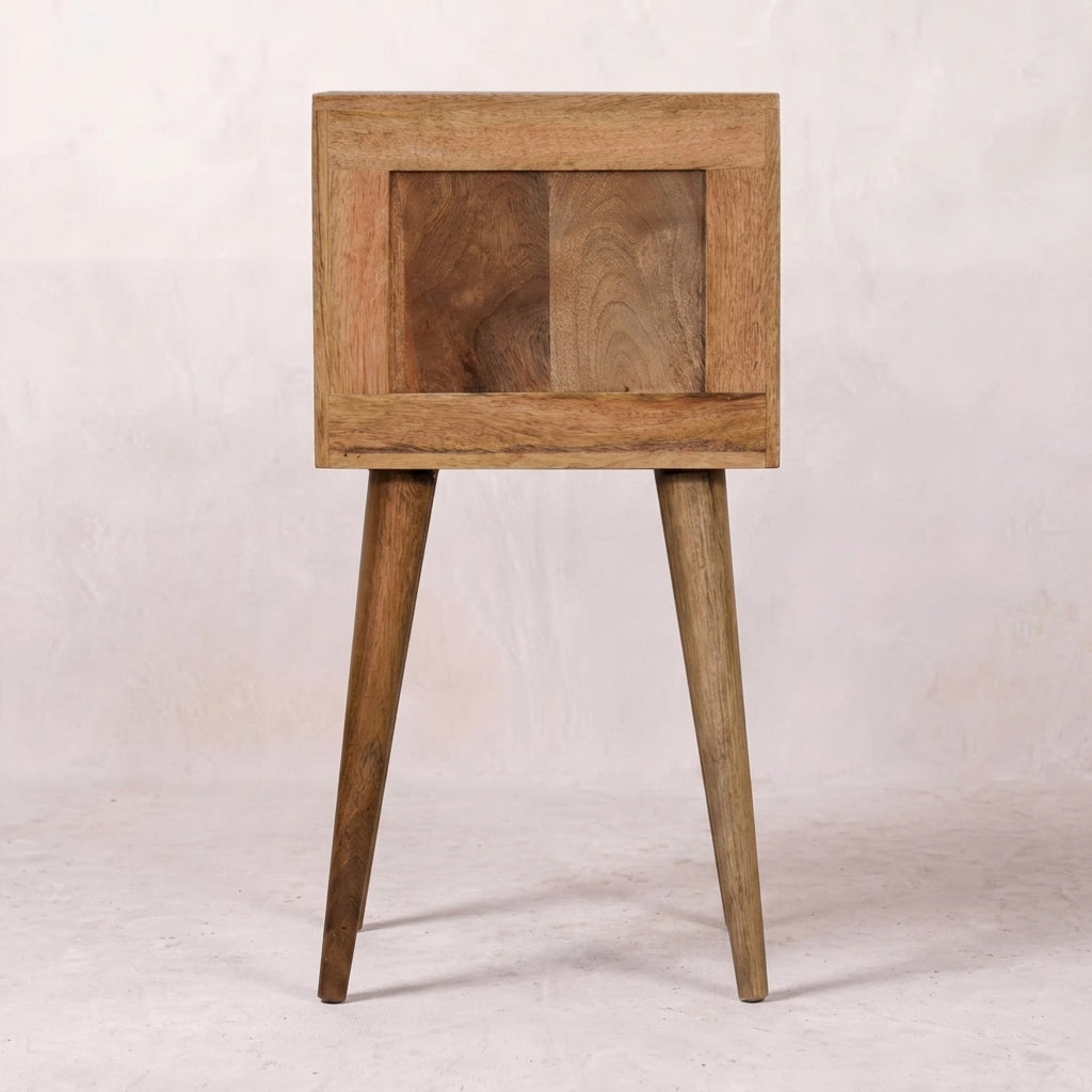 Mini Bone Inlay 2 Drawer Bedside