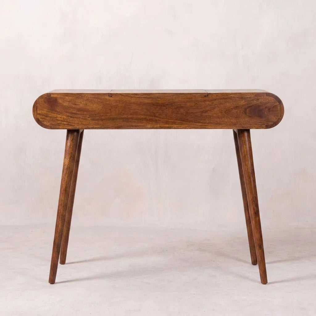 Chestnut Solid Wood Nordic Dressing Table