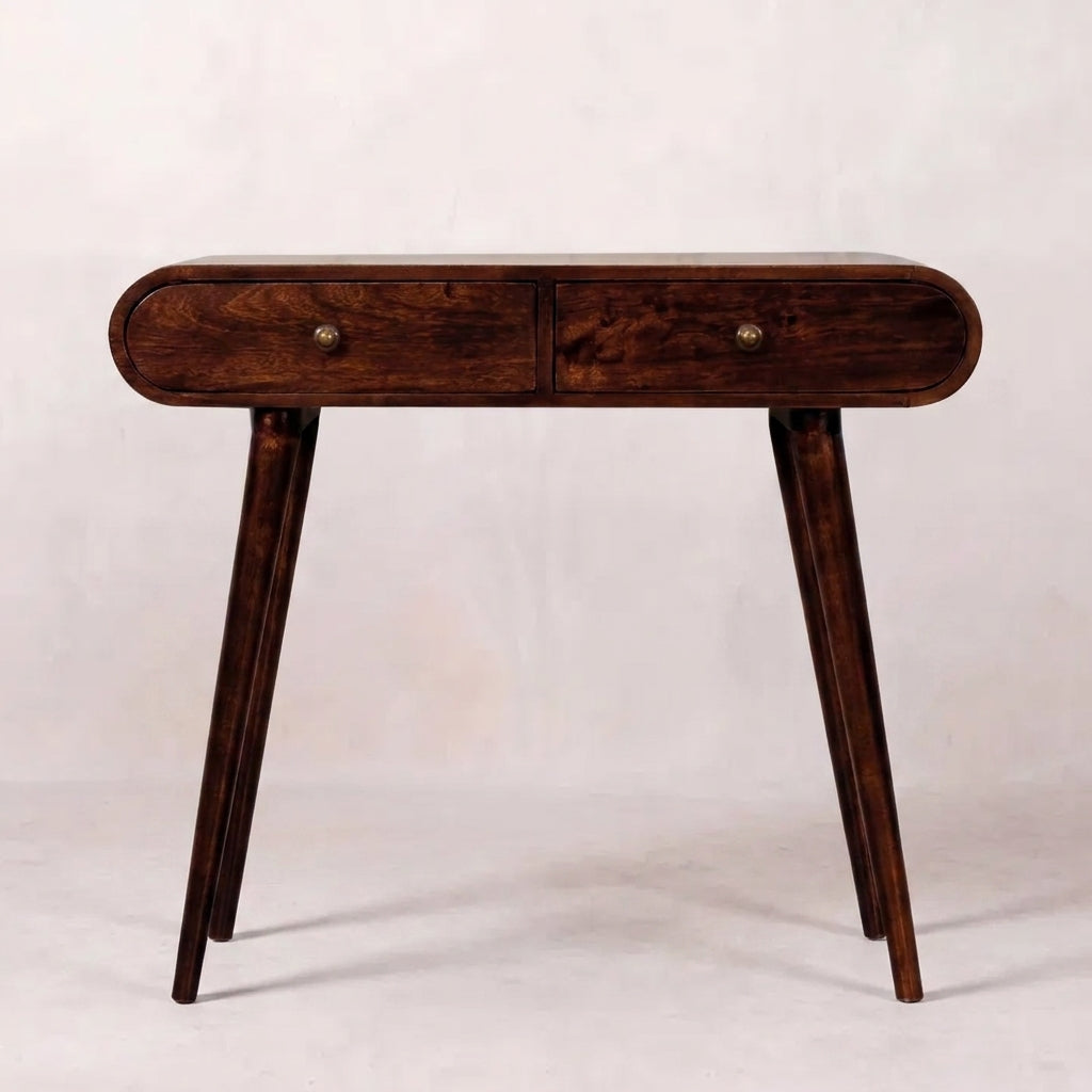 Walnut Solid Wood Nordic Console Table