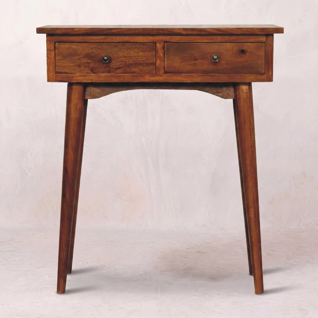 Mini Chestnut Hallway Console