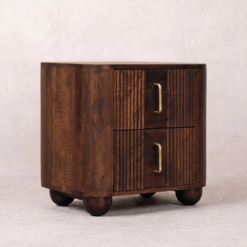 Marlowe Fluted Nightstand