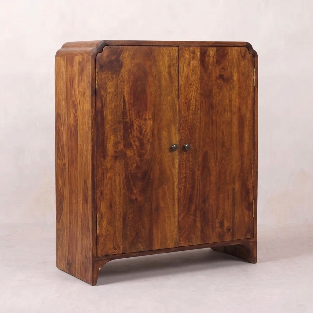 Solid Wood Chestnut Cabinet