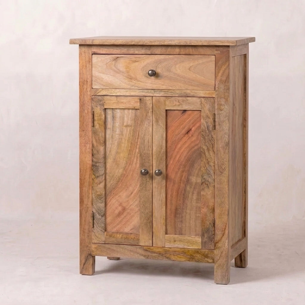 2 Door Cabinet with 1 Drawer