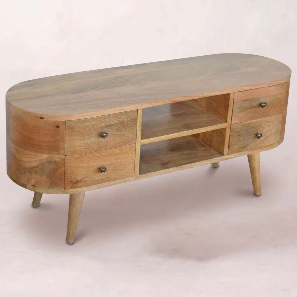 Rounded Entertainment Unit