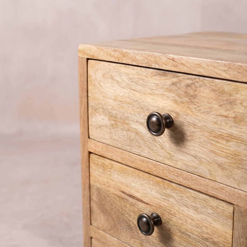 Nordic Style 4 Drawer Multi nightstand