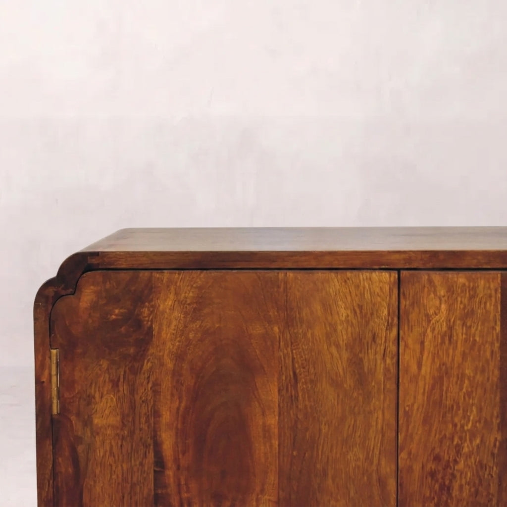 Solid Wood Chestnut Cabinet