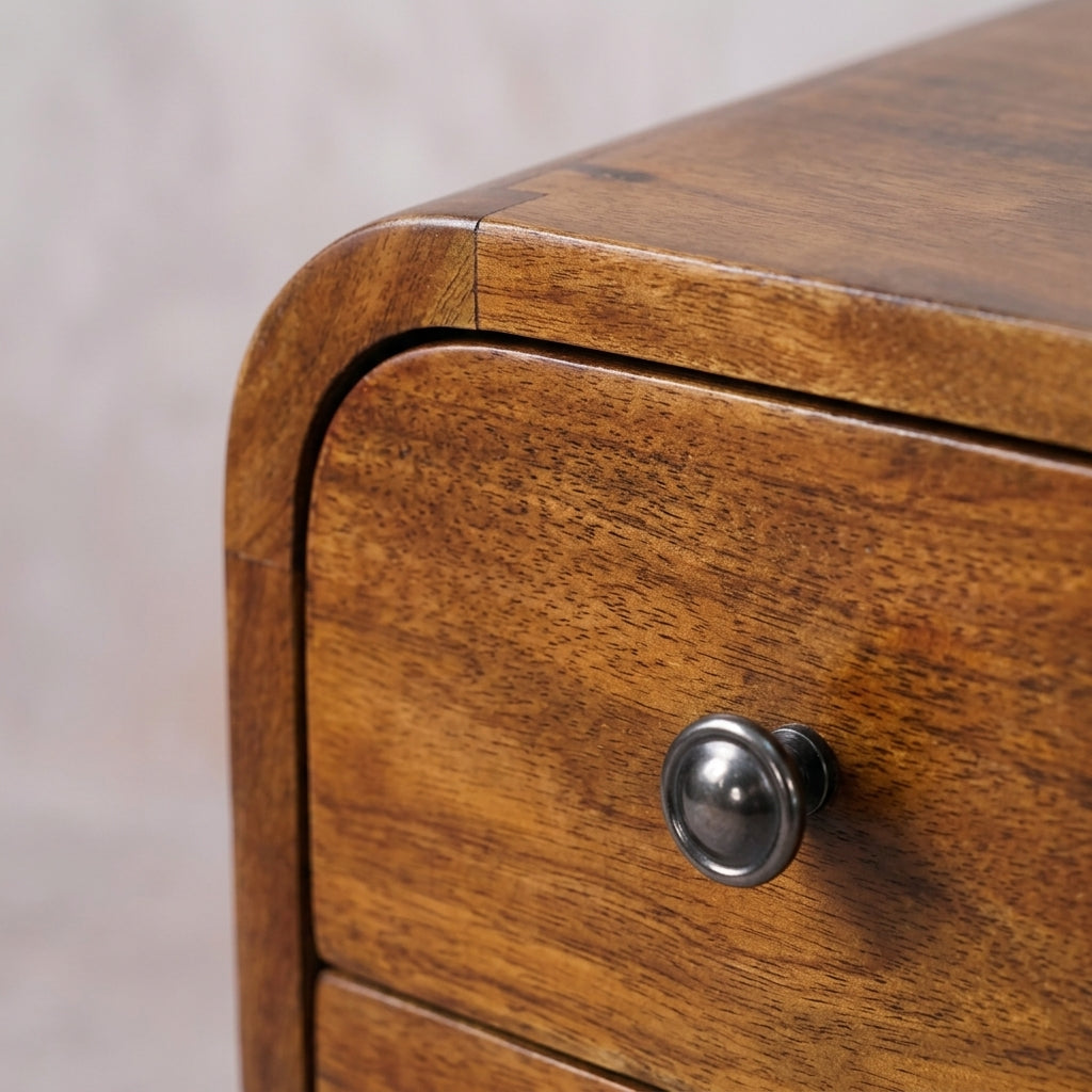 Floating Mini Chestnut nightstand