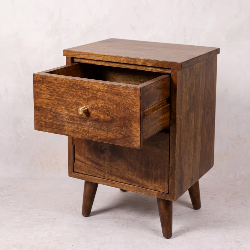 Chestnut nightstand