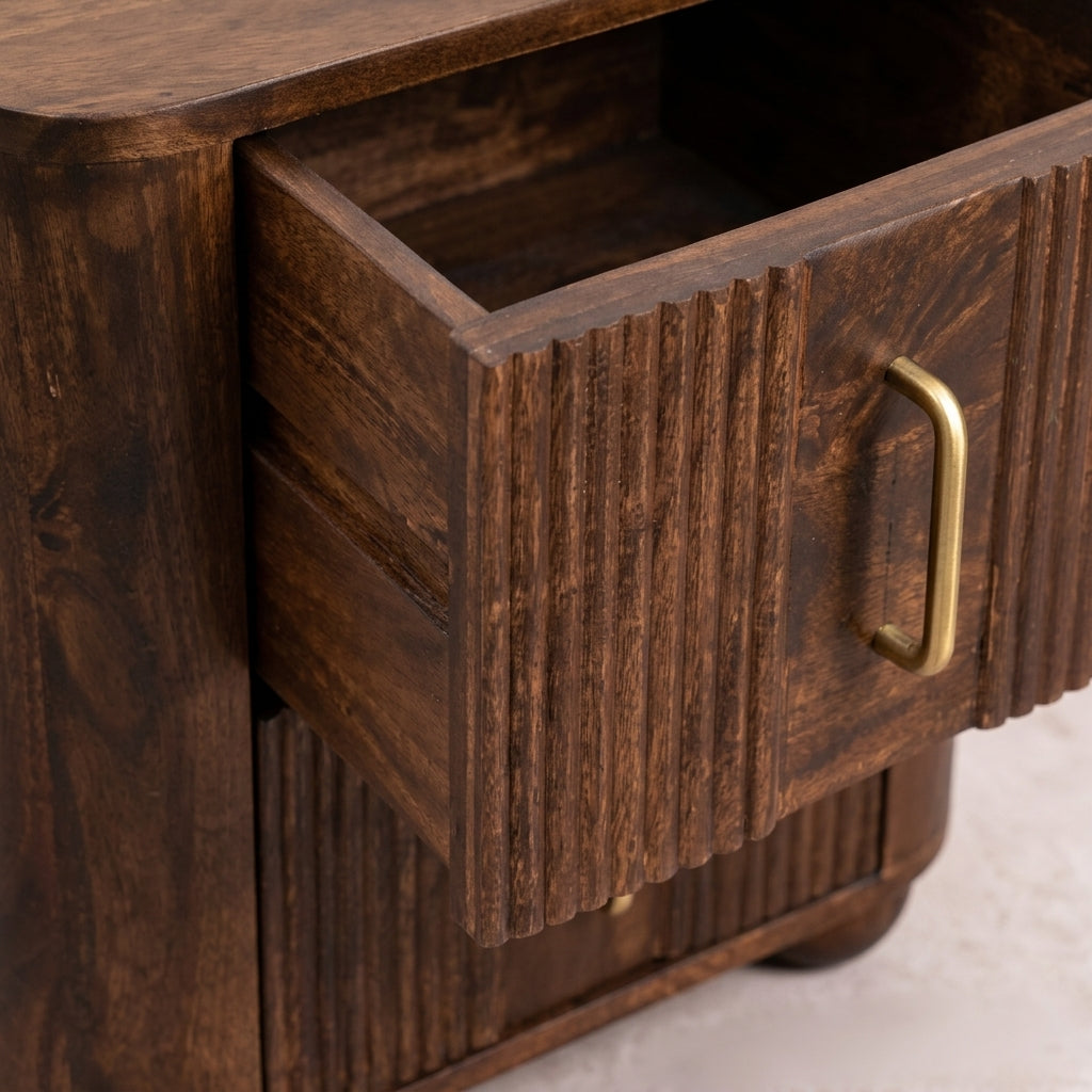 Marlowe Fluted Nightstand