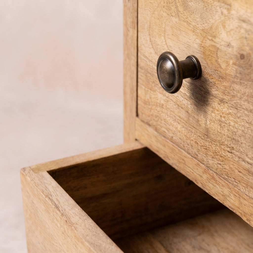 Nordic Style 4 Drawer Multi nightstand